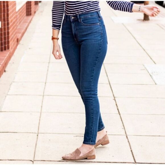 Everlane the high rise skinny jeans 23 Tall - Picture 1 of 15